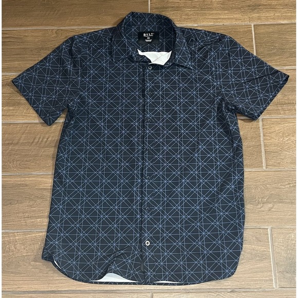 BYLT Basics Other - BYLT Men's Premium Basics Medium Polo Short Sleeve Shirt Performance